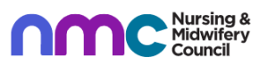 Nursing and Midwifery Council logo