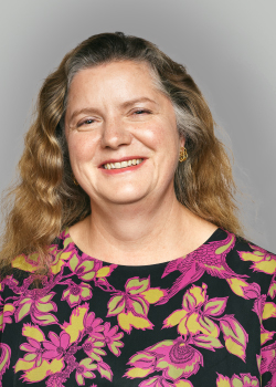 Helen Buckingham Helen Buckingham smiling