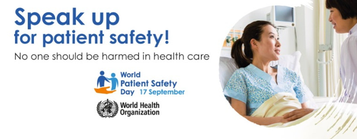 World Patient Safety Banner